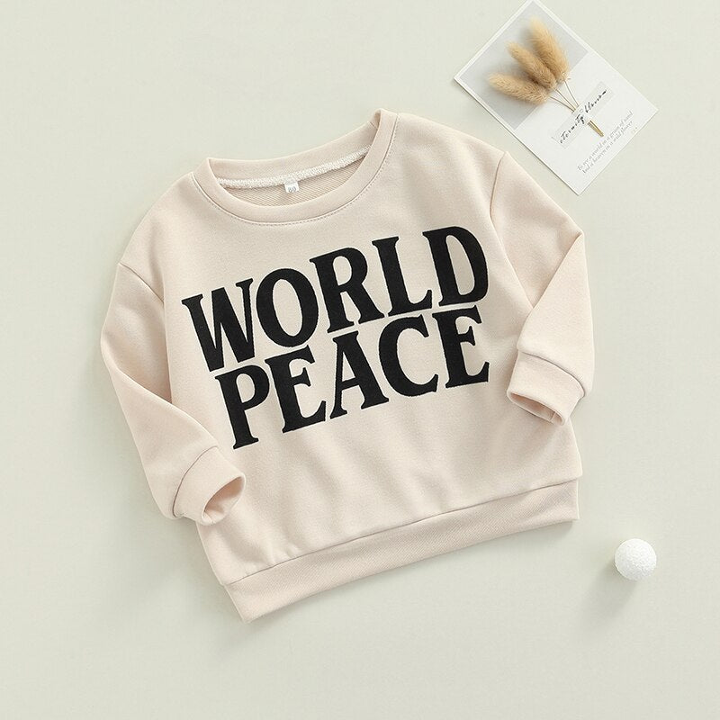 World Peace Graphic Sweater