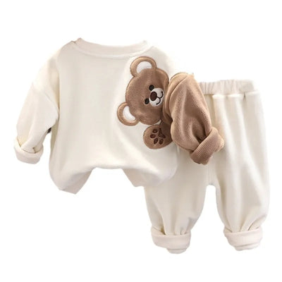 Soft Teddy Sweater and Jogger Set